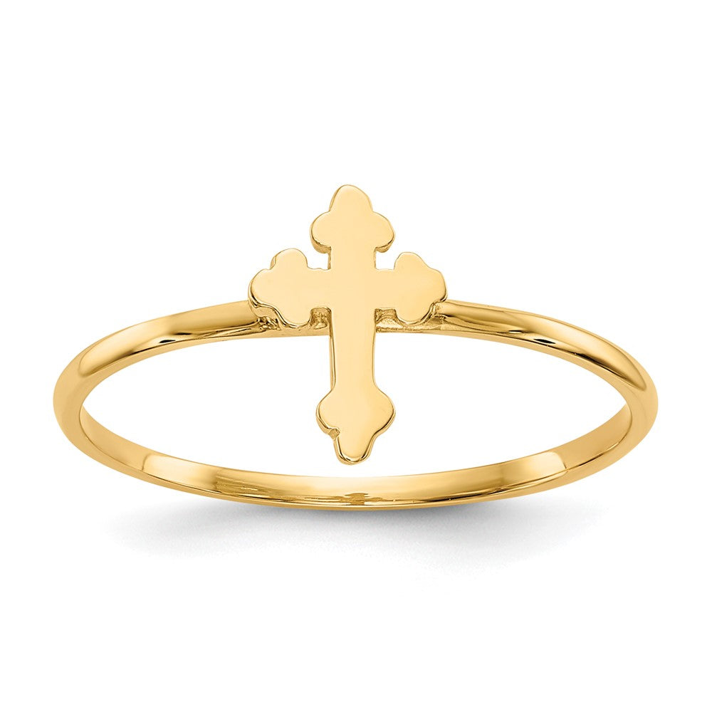 Polished;14k Yellow gold
