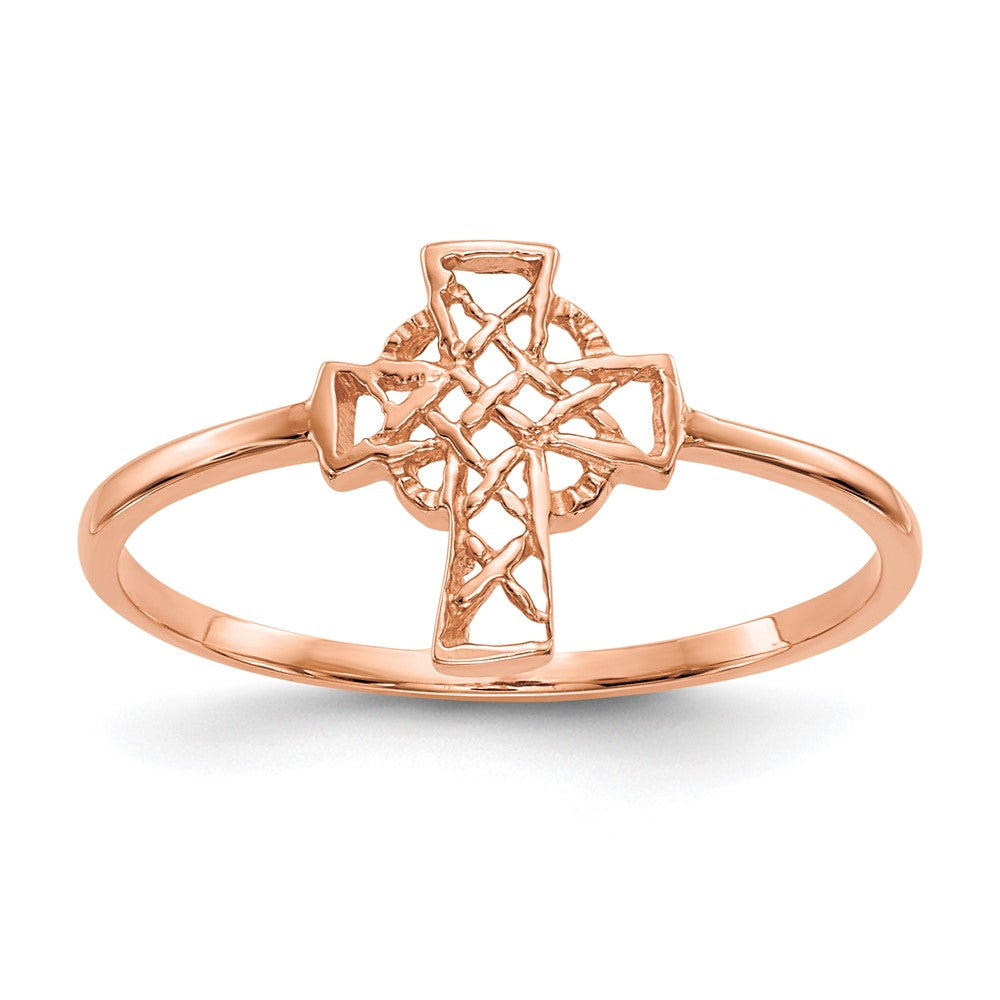 Polished;14k Rose gold