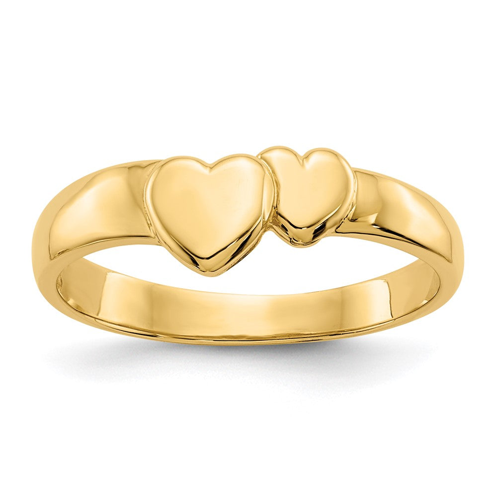 Solid;Casted;Polished;14k Yellow gold