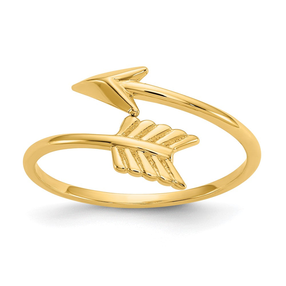 Solid;Polished;14k Yellow gold;Adjustable