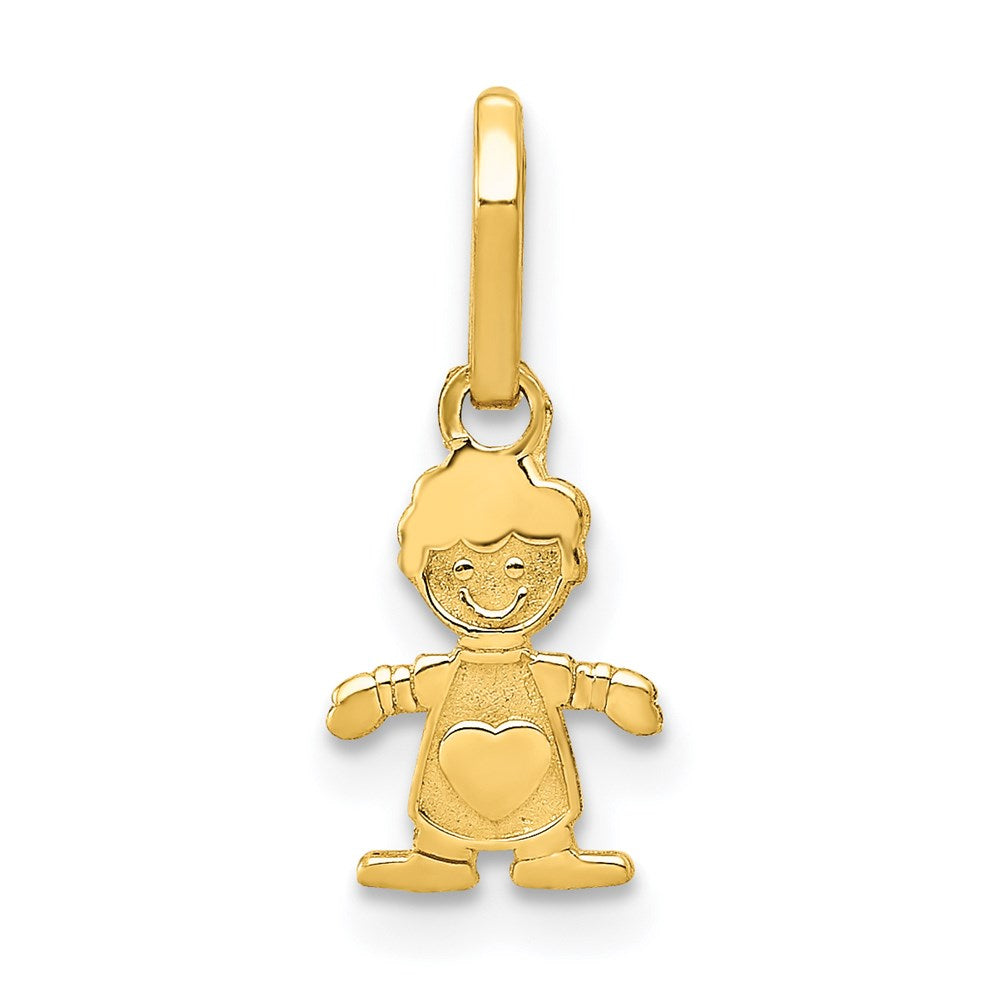 Polished;14k Yellow gold;Textured back;Flat
