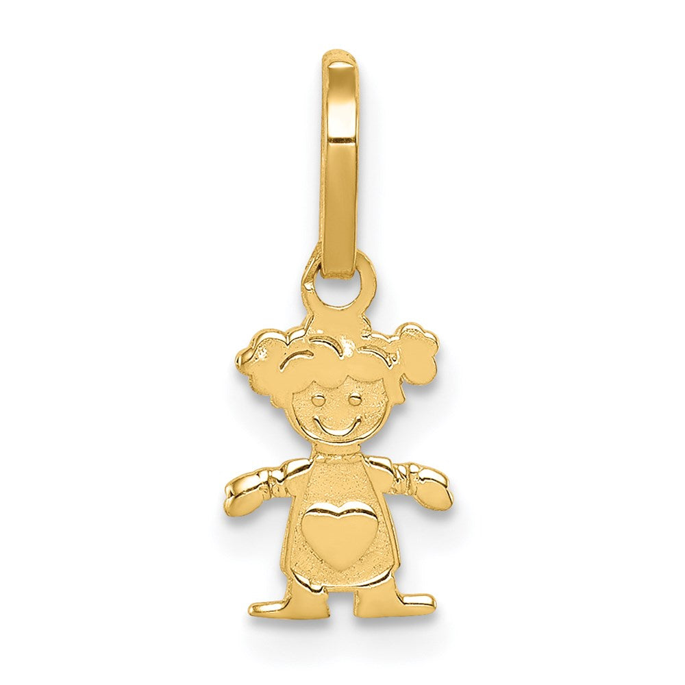 Polished;14k Yellow gold;Textured back;Flat