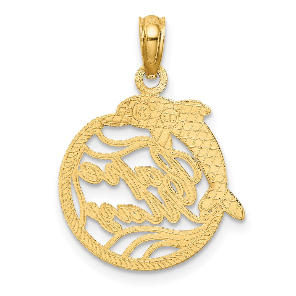 14K CAPE MAY with Dolphin Charm