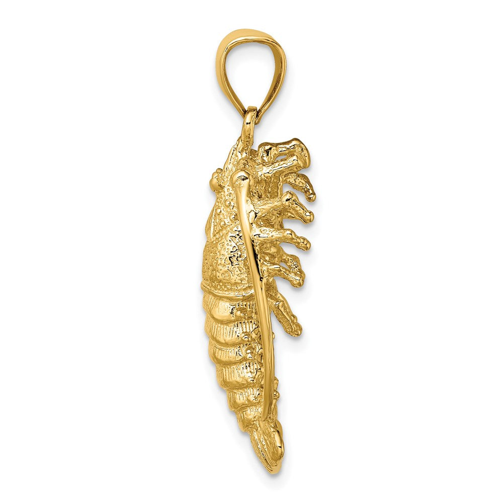 14K Large Florida Lobster Charm