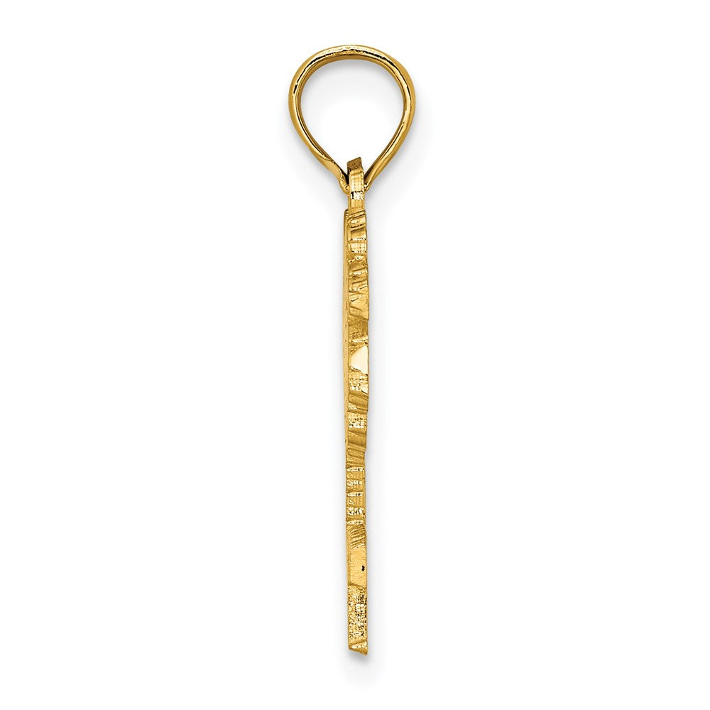 14K JAMAICA Under Palm Tree Charm