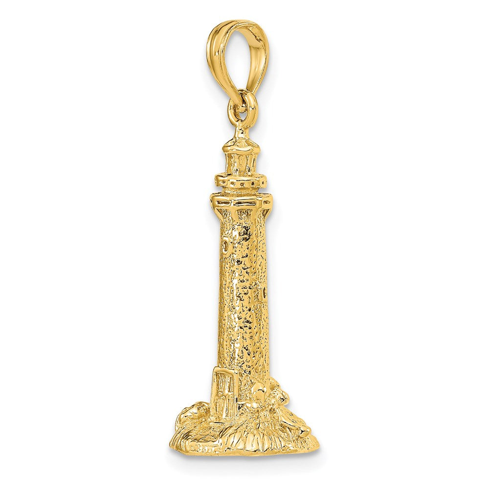 14K 3-D Fenwick Island Delaware Lighthouse Charm