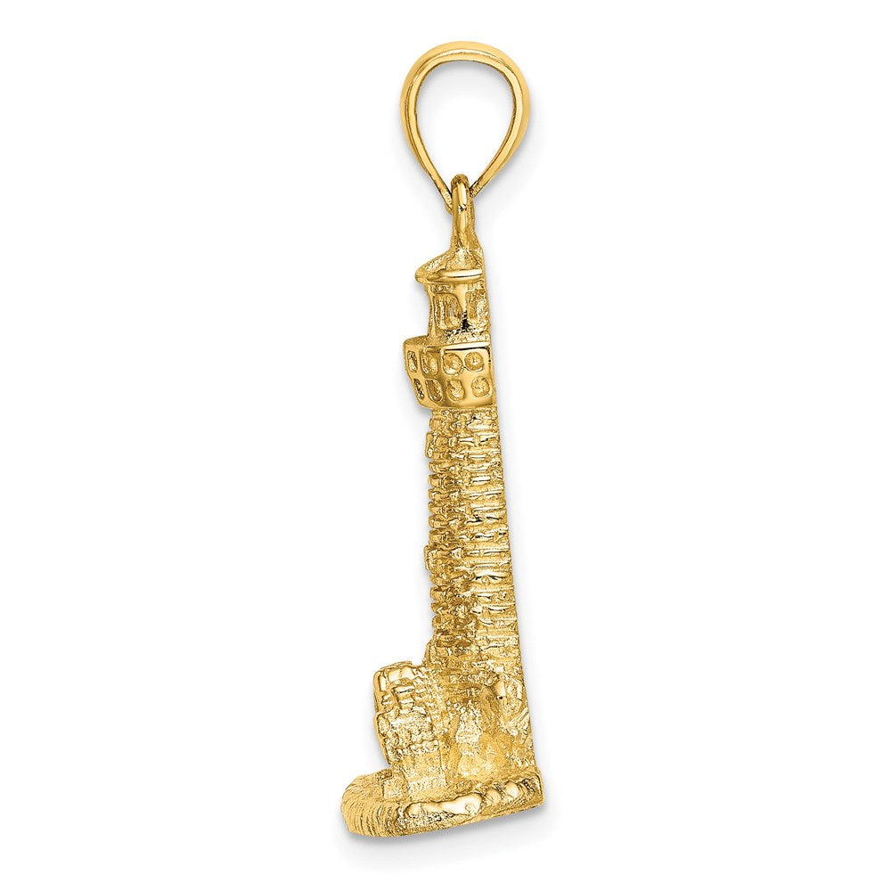 14K 2-D Assateague Island Virginia Lighthouse Charm