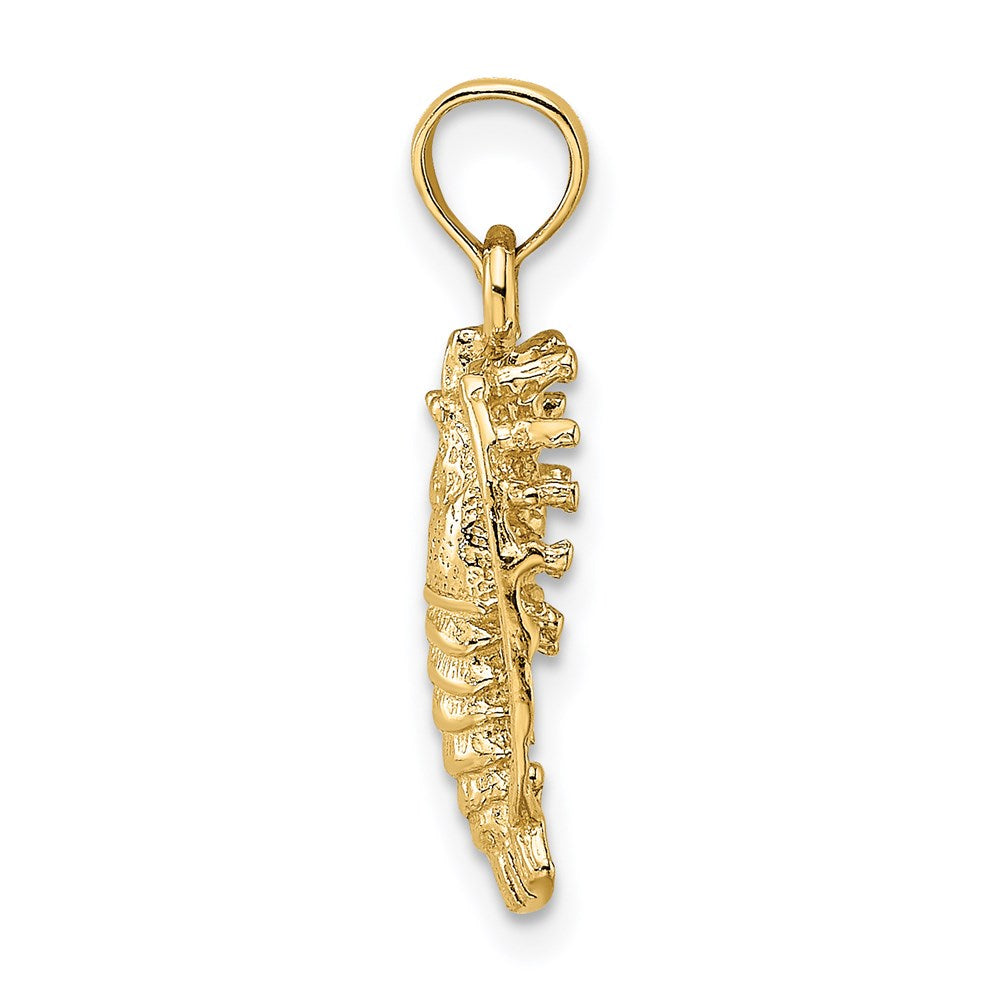 14K Small Florida Lobster Charm