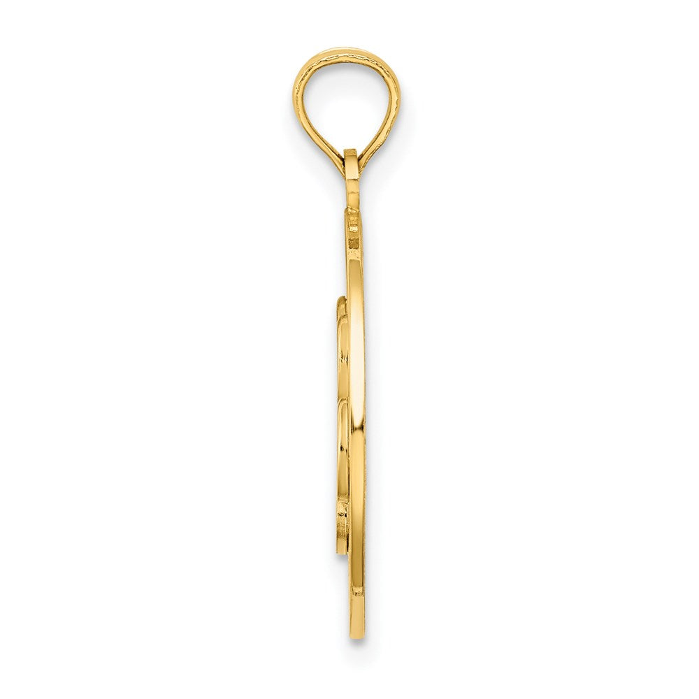 14K ALASKA with Bear Paw Charm