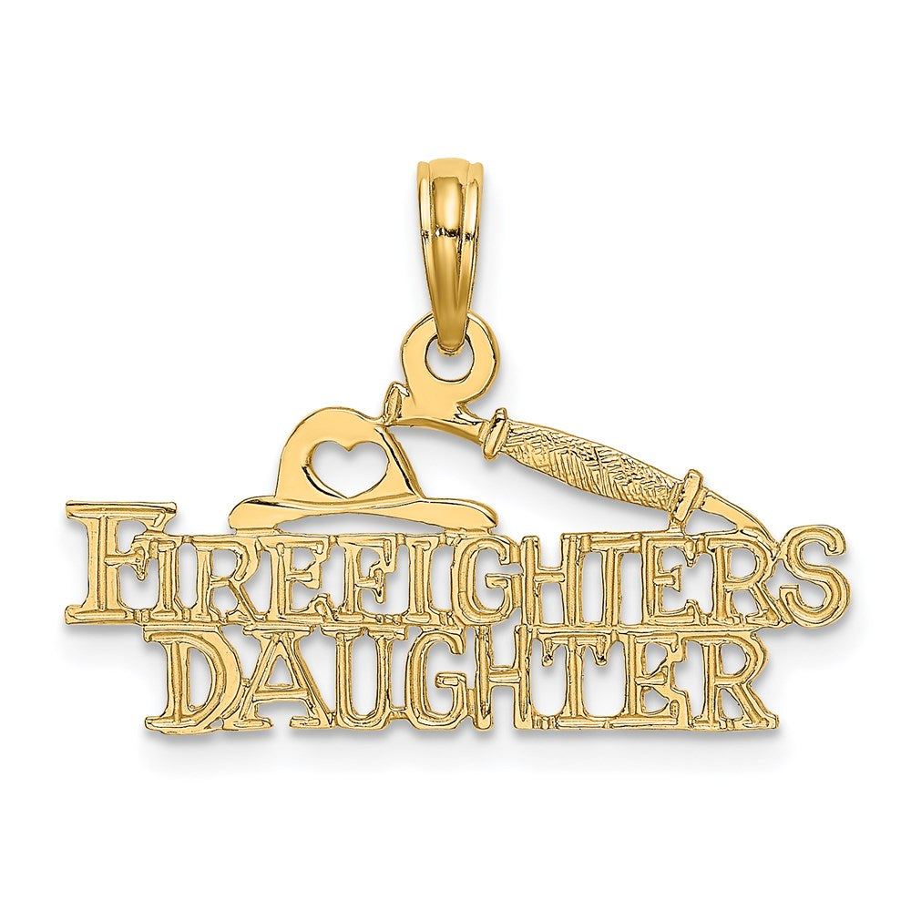 Solid;Casted;Polished;14k Yellow gold;Textured back