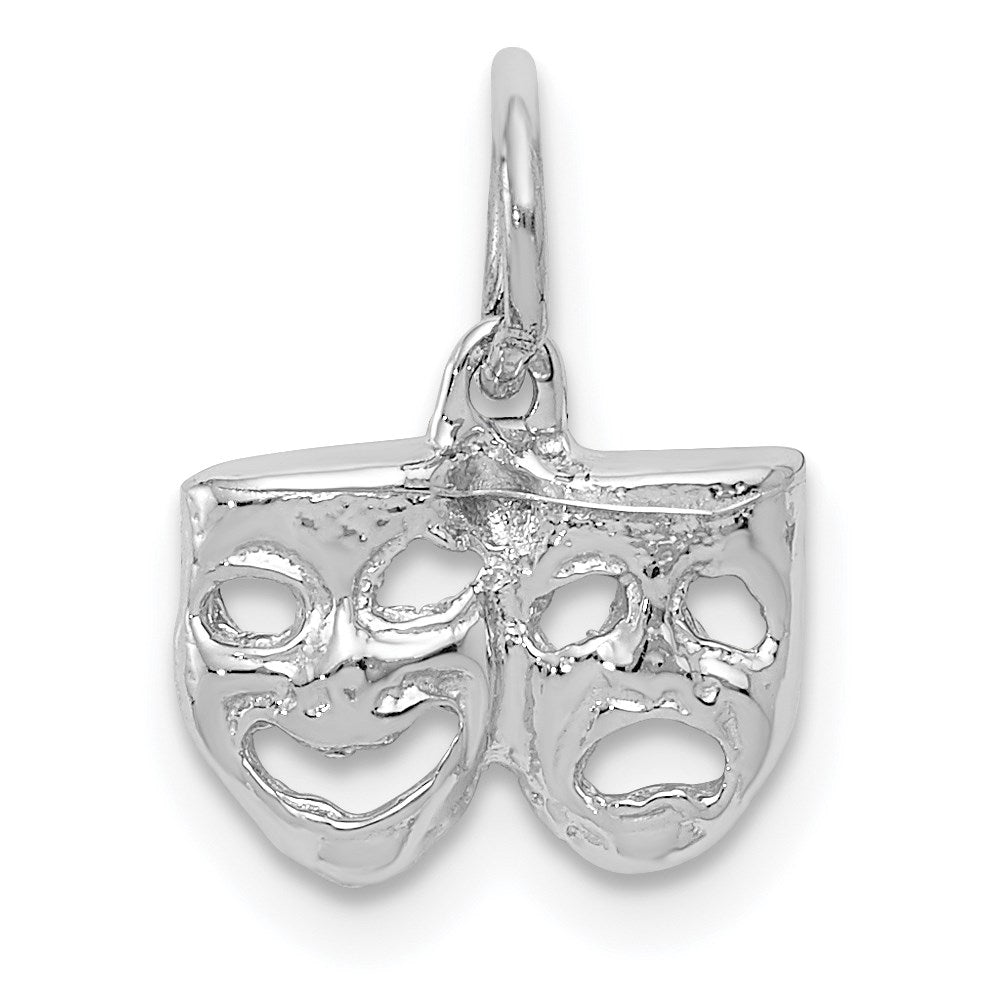 Solid;14K White gold;Open back