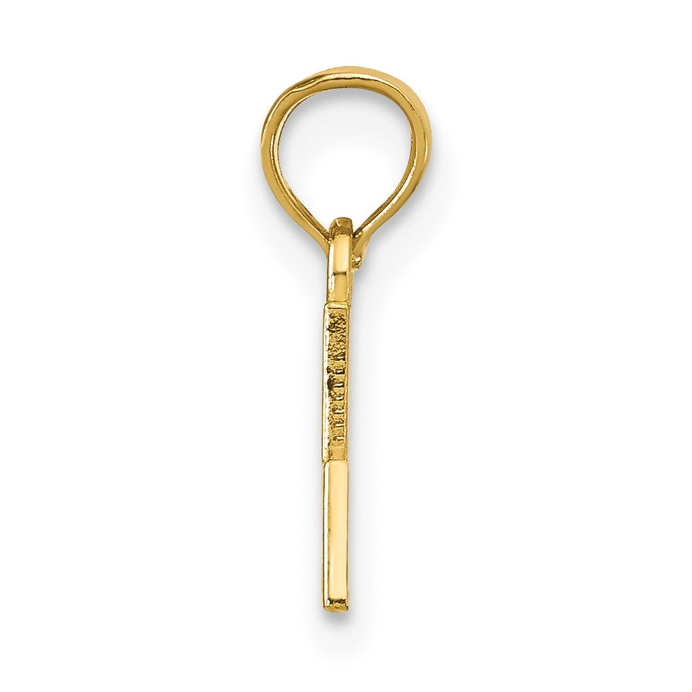 14K Polished #1 MOM Pendant