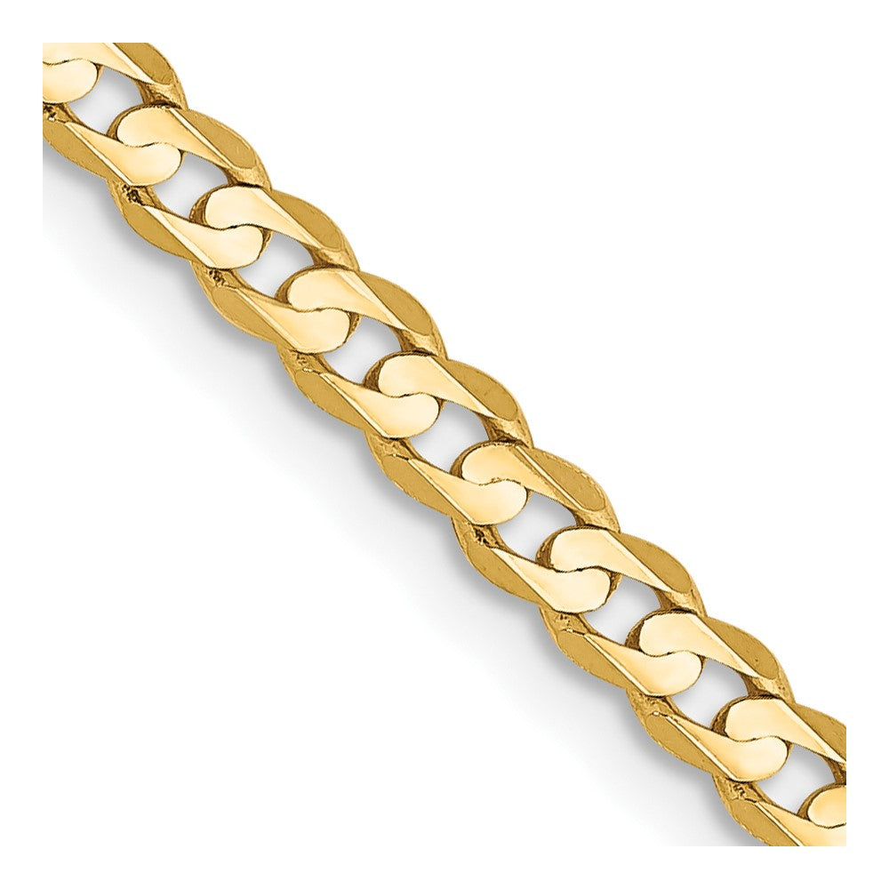 Solid;Polished;14k Yellow gold;Lobster
