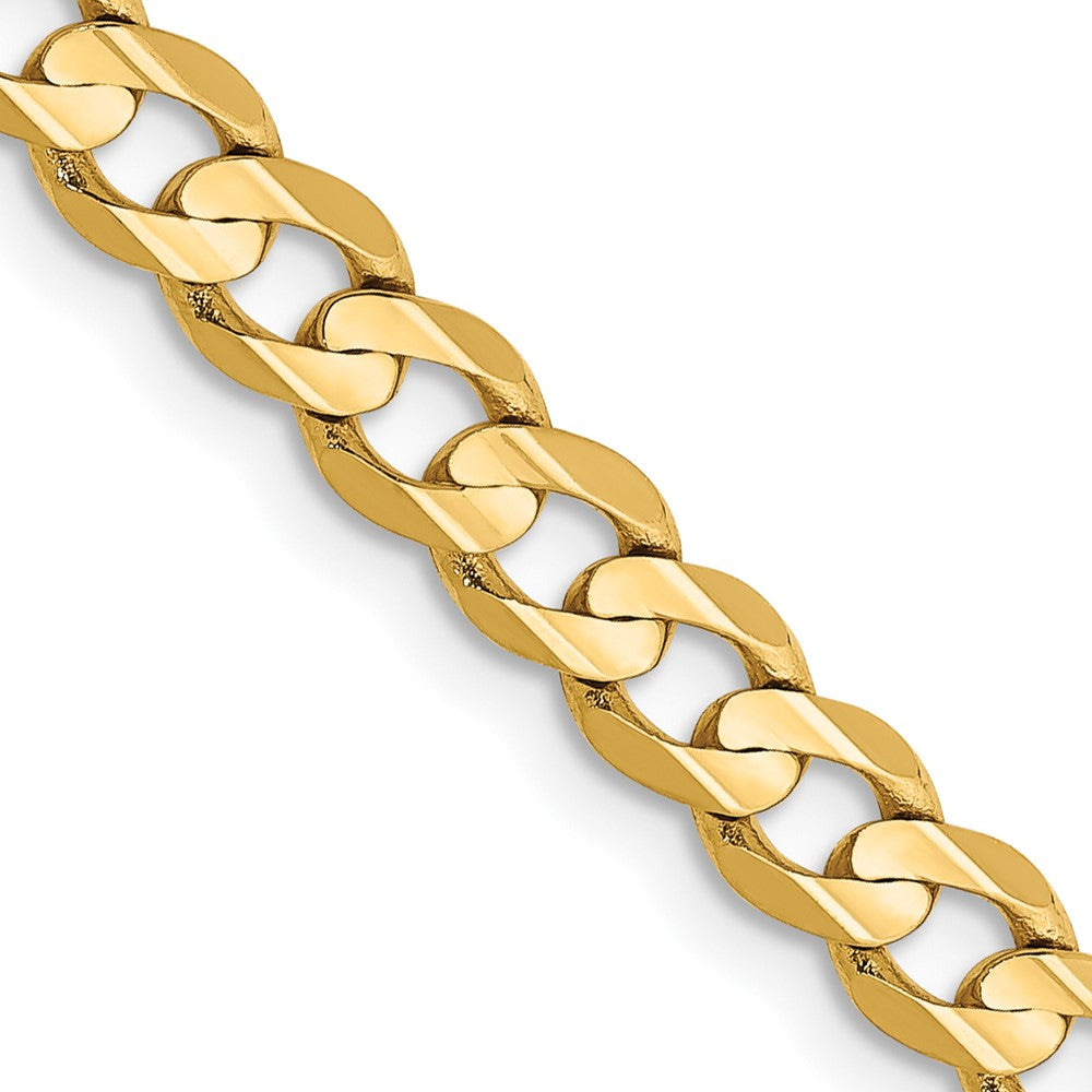 Solid;Polished;14k Yellow gold;Lobster