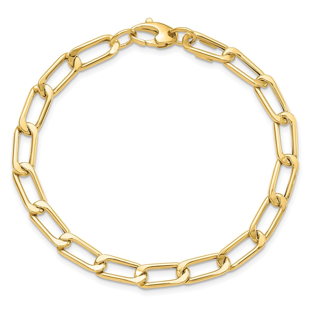 14K Polished Fancy Link Bracelet
