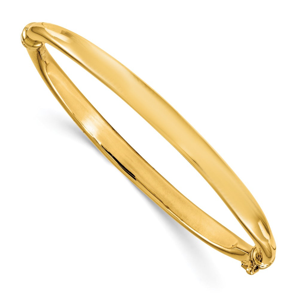 Polished;Hinged;Safety clasp