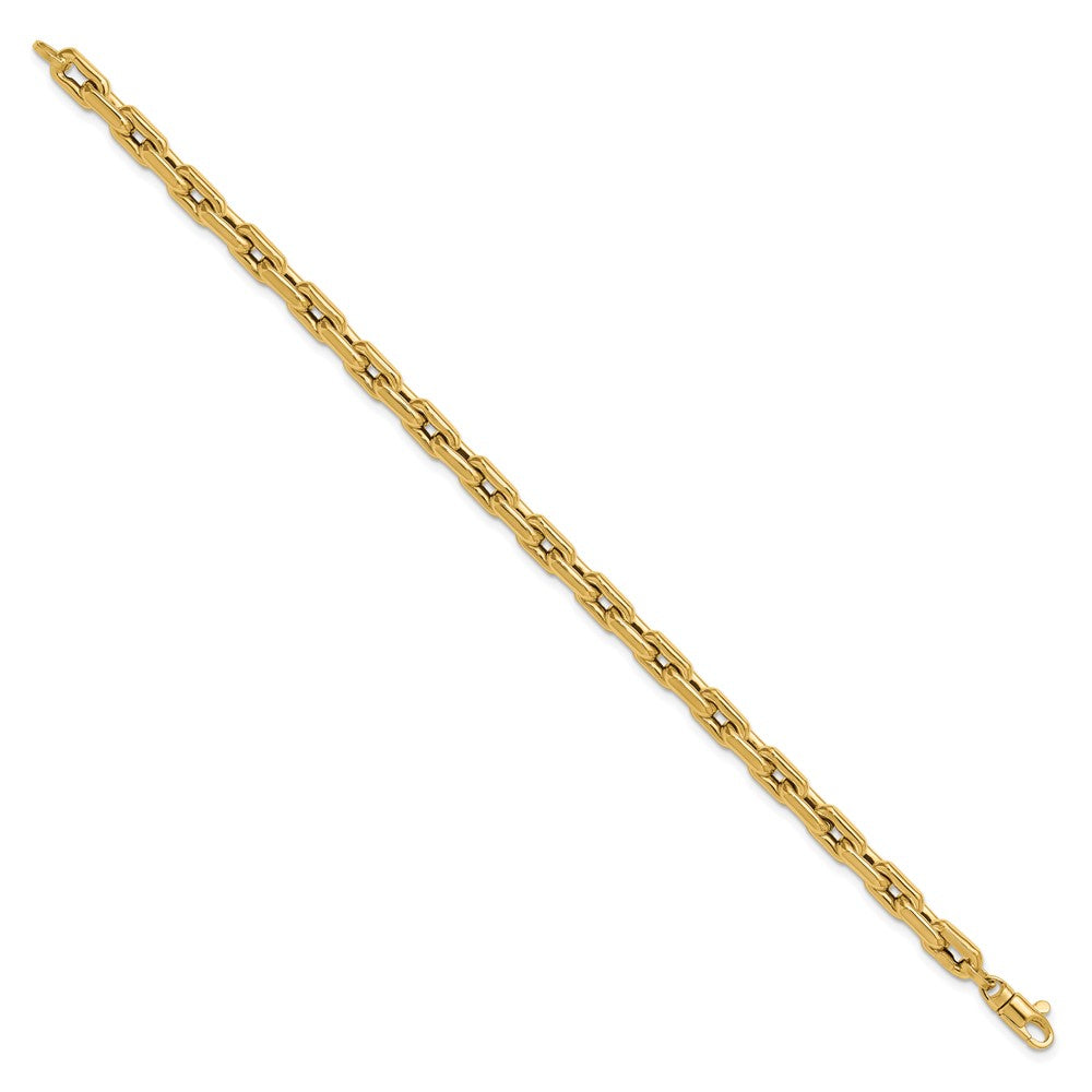 14K Polished Fancy Link Bracelet