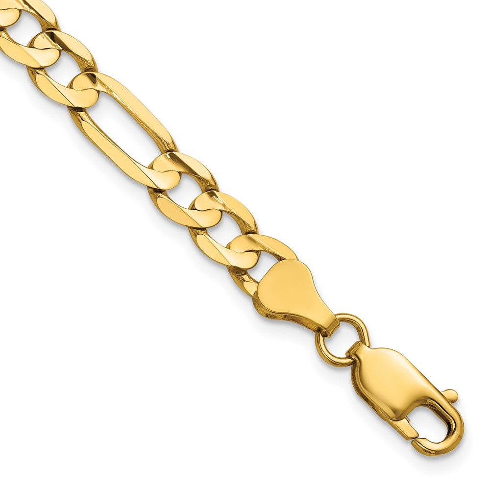 Solid;Polished;14k Yellow gold;Lobster