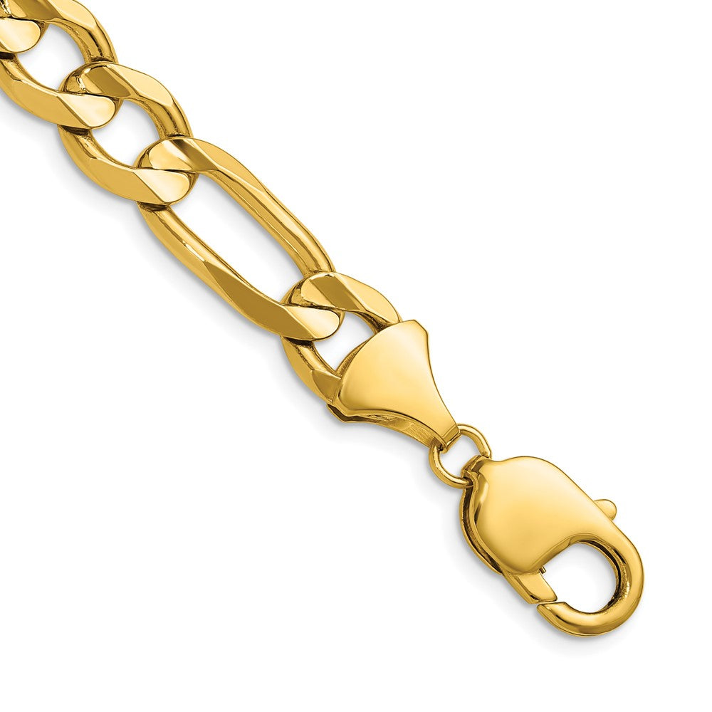Solid;Polished;14k Yellow gold;Lobster