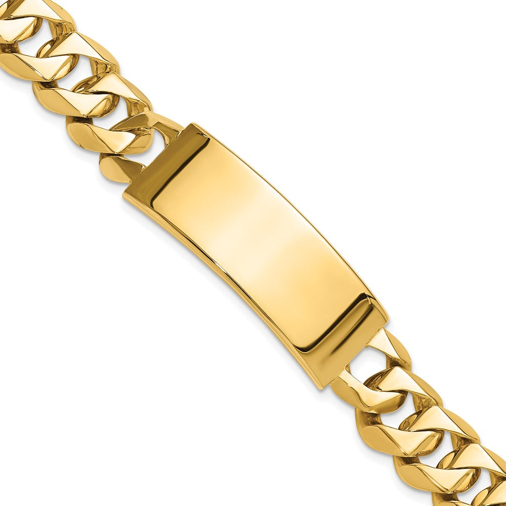 Solid;14k Yellow gold;Engravable;Special lengths avail.;Avail. w/ lobster;Heavy duty box