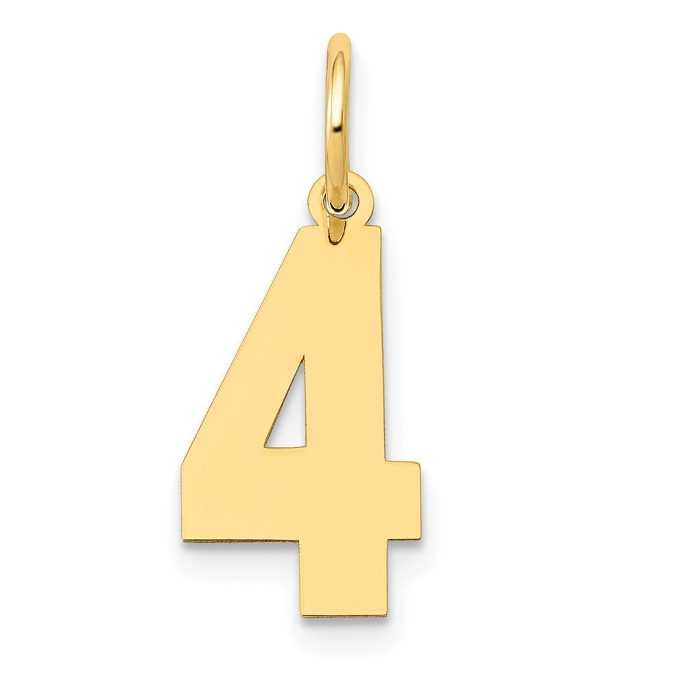 14k Yellow gold;Laser-cut