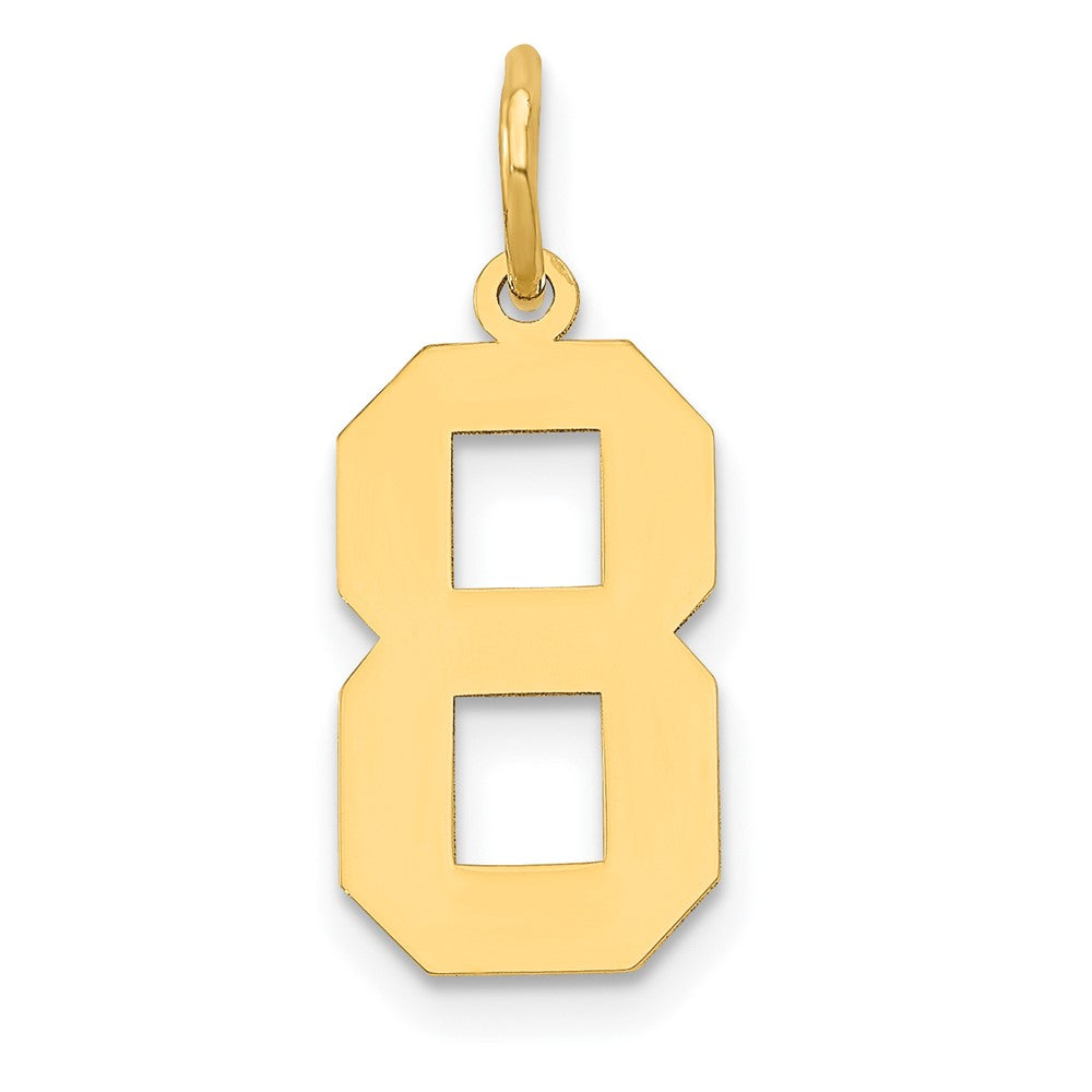 14k Yellow gold;Laser-cut