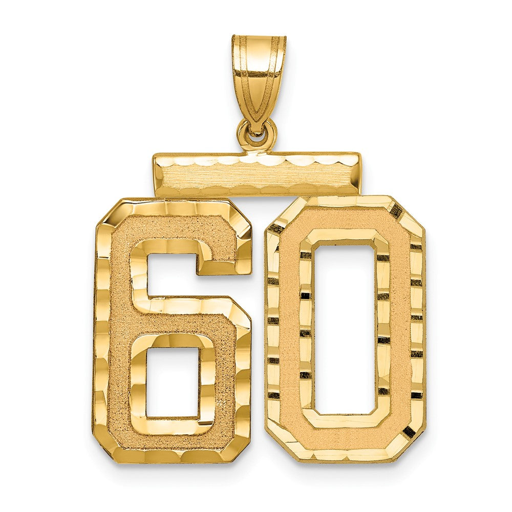 Solid;Casted;Diamond-cut;Satin;14k Yellow gold