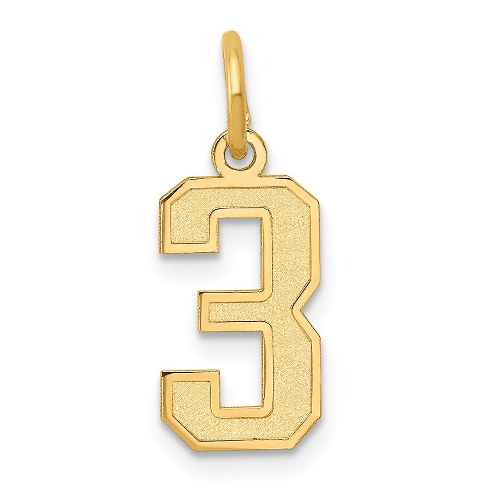 14k Yellow gold;Laser-cut