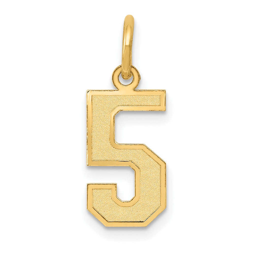 14k Yellow gold;Laser-cut