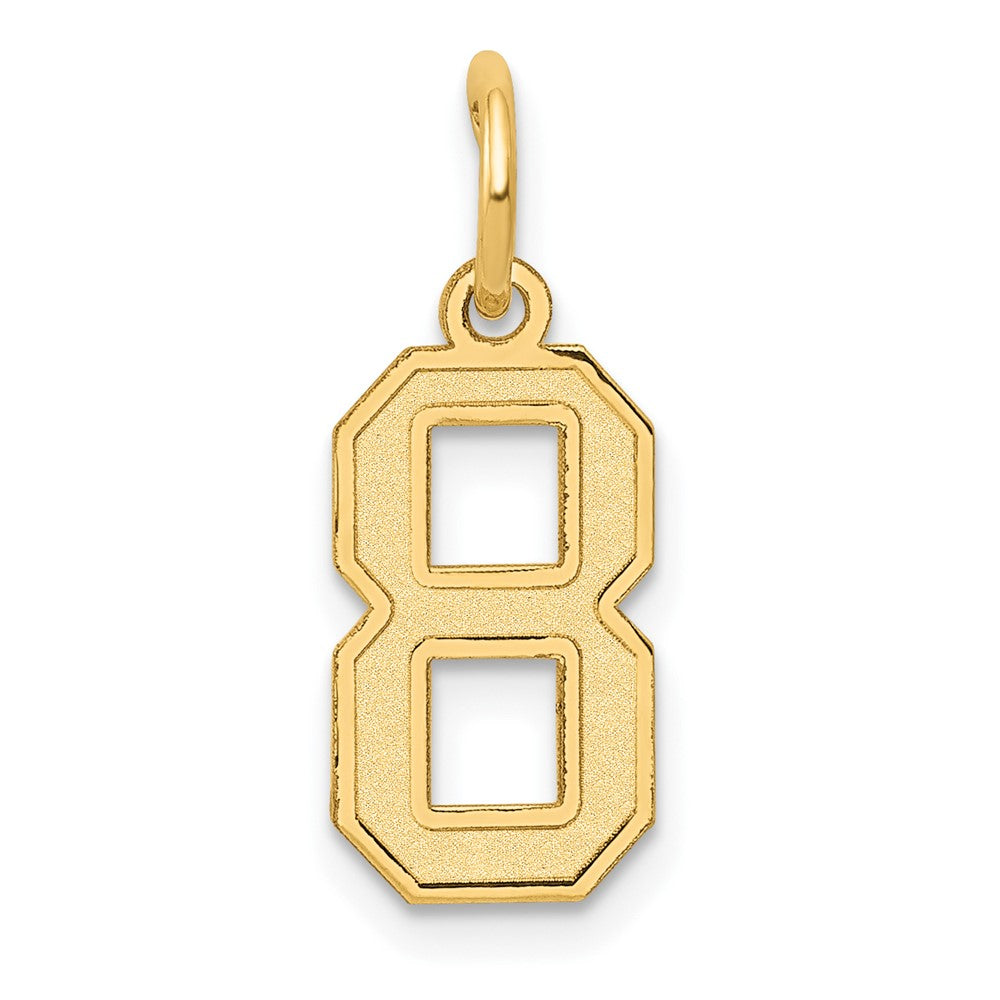 14k Yellow gold;Laser-cut