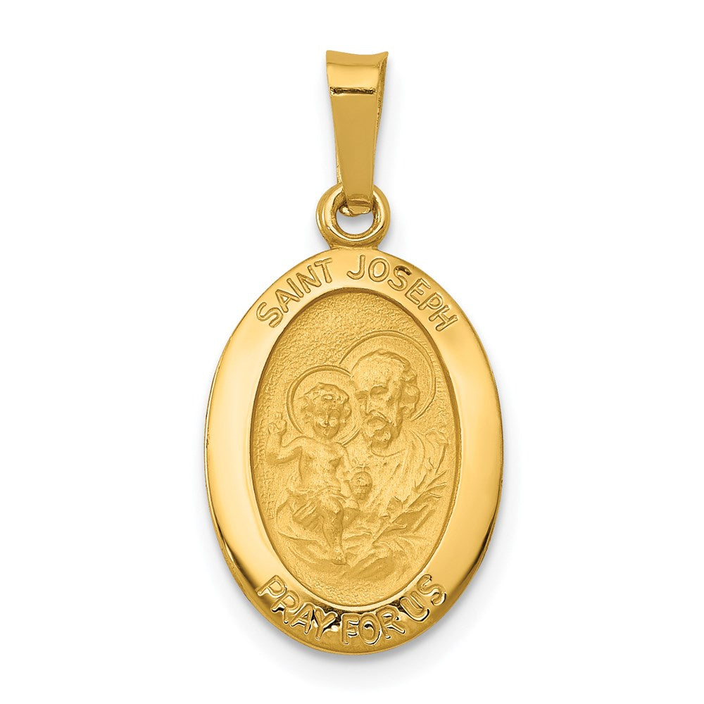 Solid;Die struck;14k Yellow gold;Polished back;Engravable (back only);Polished & satin