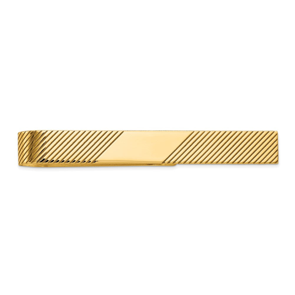 Solid;Polished;14k Yellow gold;Engravable