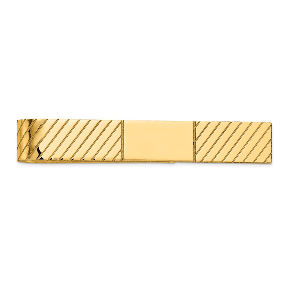 Polished;14k Yellow gold;Engravable