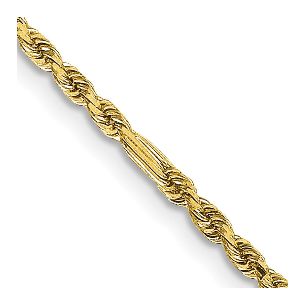 Solid;Diamond-cut;14k Yellow gold;Lobster