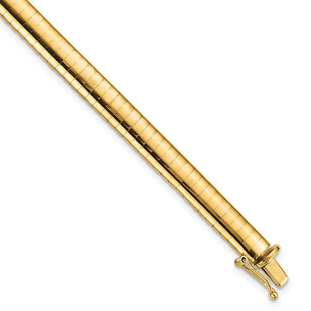 Solid;Polished;14k Yellow gold;Box
