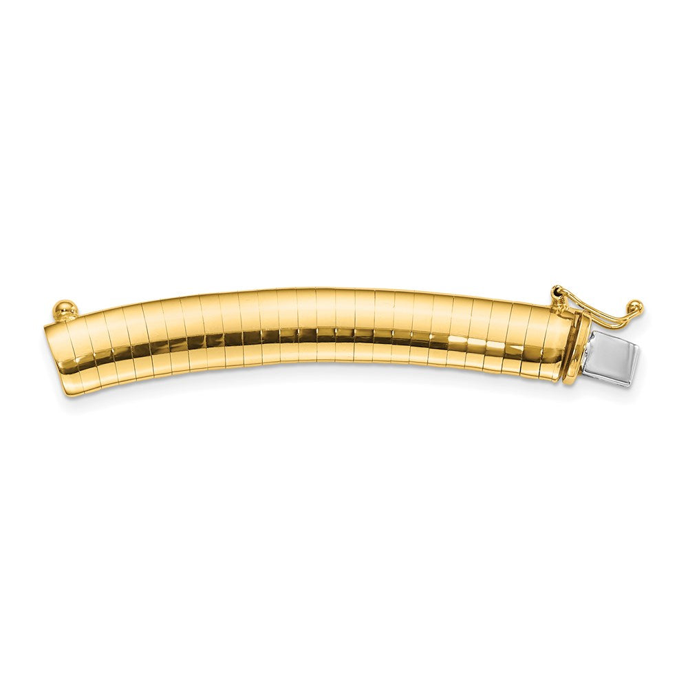 Solid;Polished;14k Yellow gold;Box