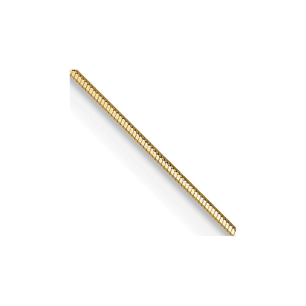Solid;Diamond-cut;14k Yellow gold;Lobster