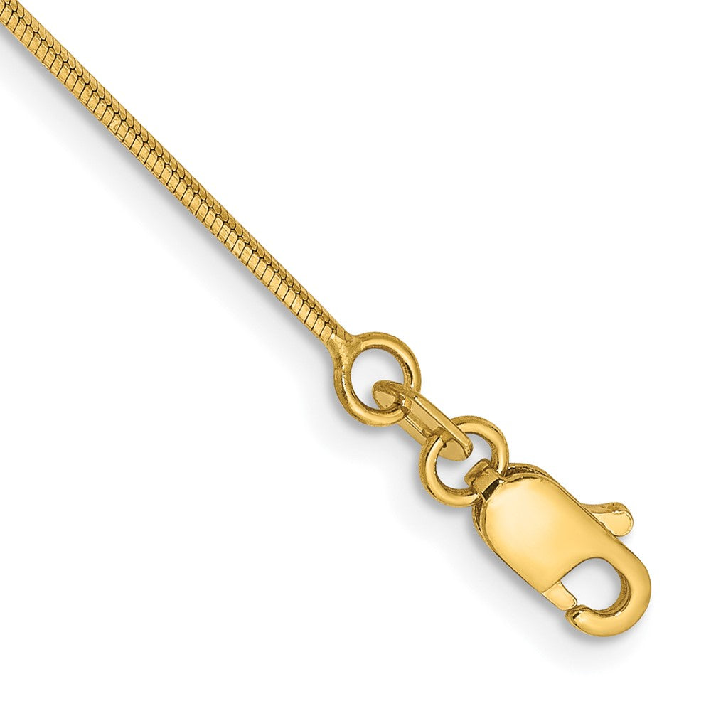 Solid;Diamond-cut;14k Yellow gold;Lobster;Special lengths avail.