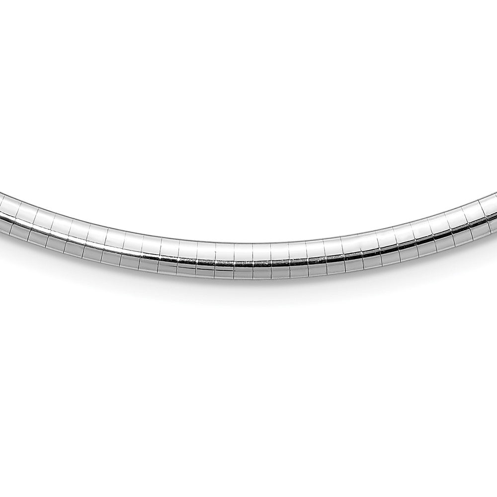 Solid;Polished;14K White gold;Box catch;Domed