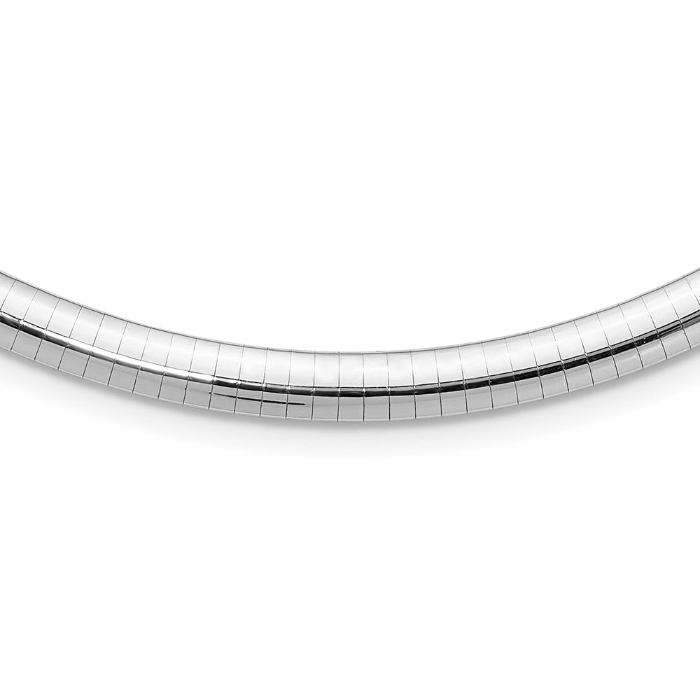 Solid;Polished;14K White gold;Box catch;Domed