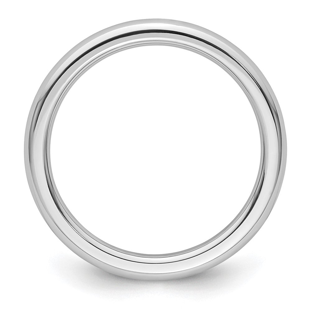 Platinum 2.5mm Comfort-Fit Wedding Band Size 10.5