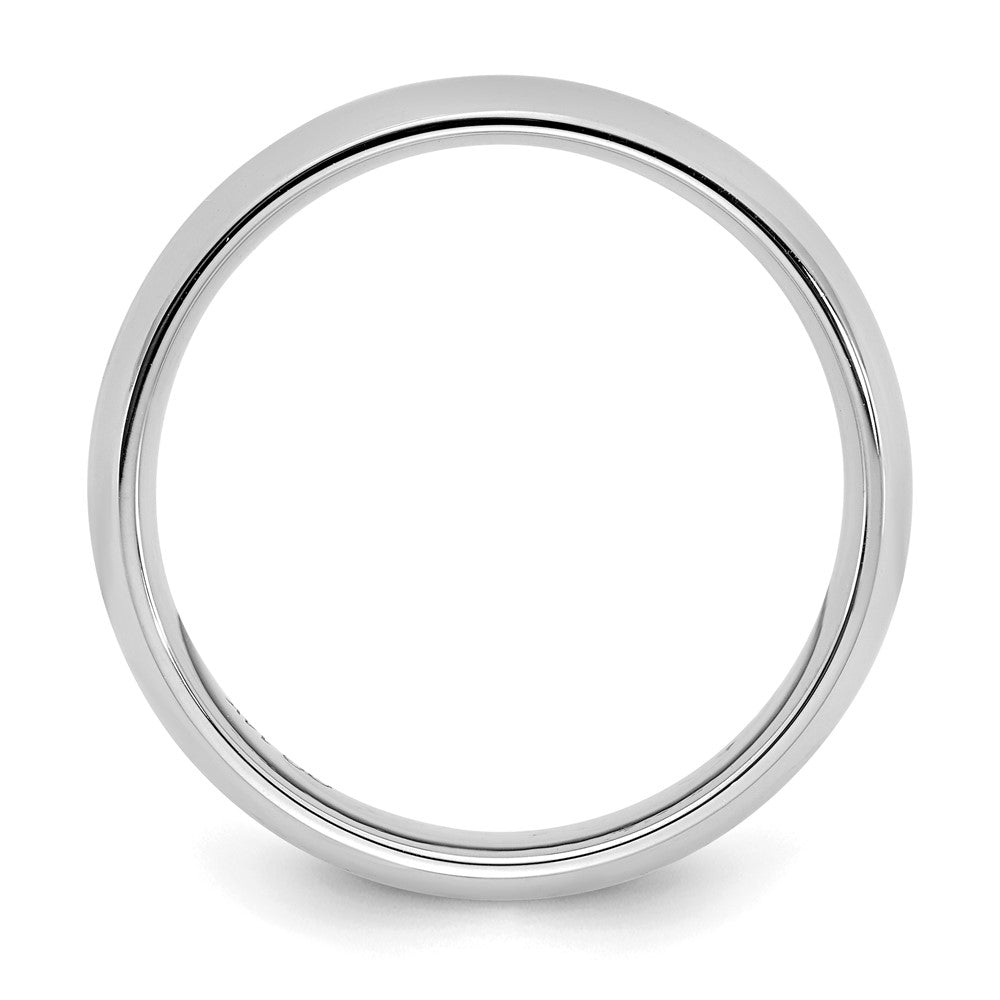 Platinum 3mm Comfort-Fit Wedding Band Size 7.5