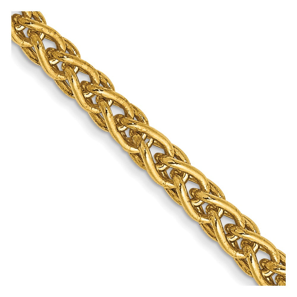 Solid;Polished;14k Yellow gold;Lobster
