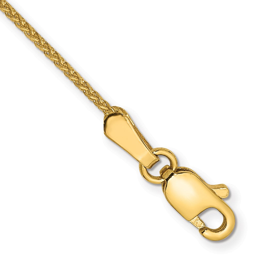 Solid;Diamond-cut;14k Yellow gold;Lobster