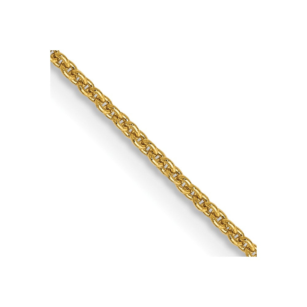 Solid;Polished;14k Yellow gold;Lobster