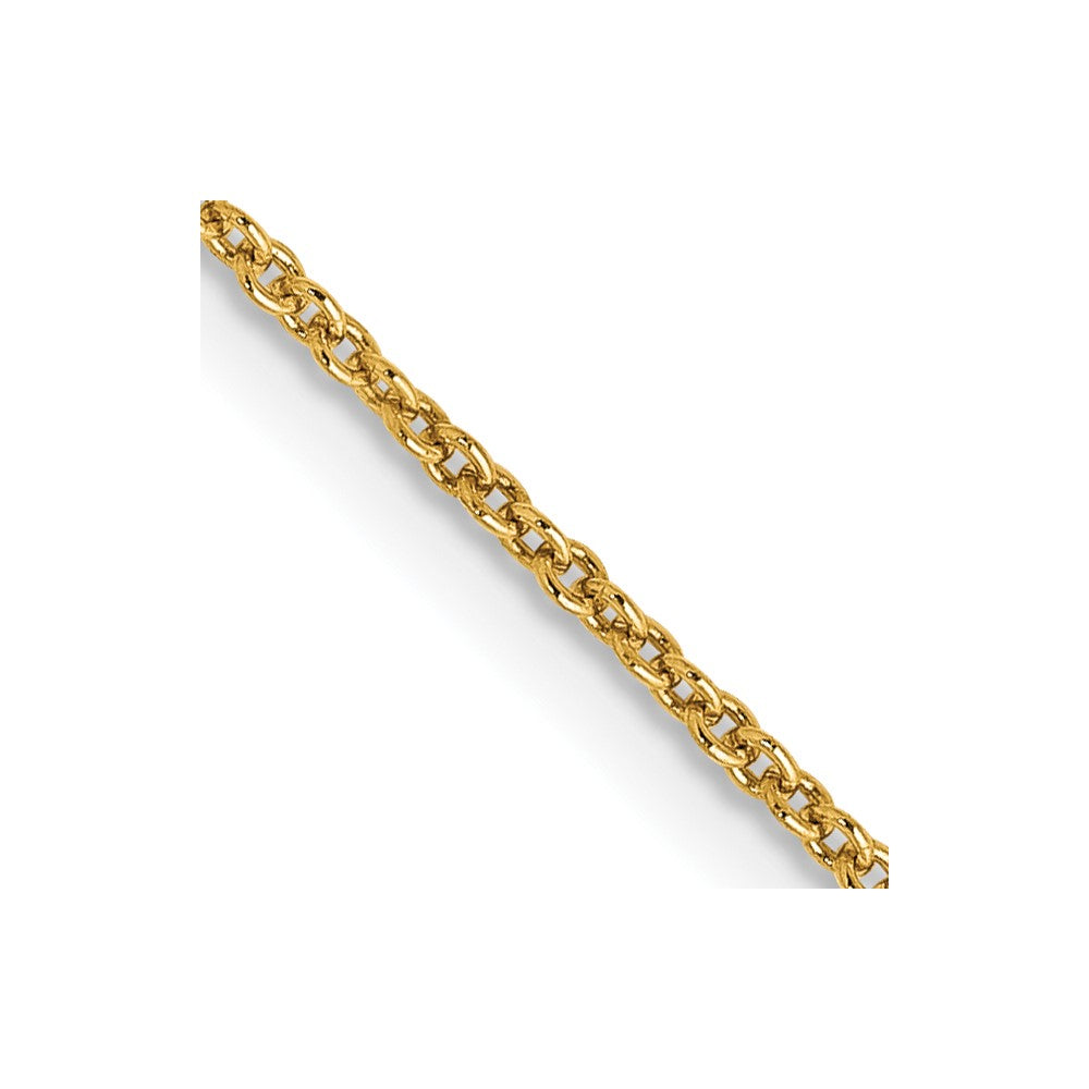 Solid;Polished;14k Yellow gold;Lobster