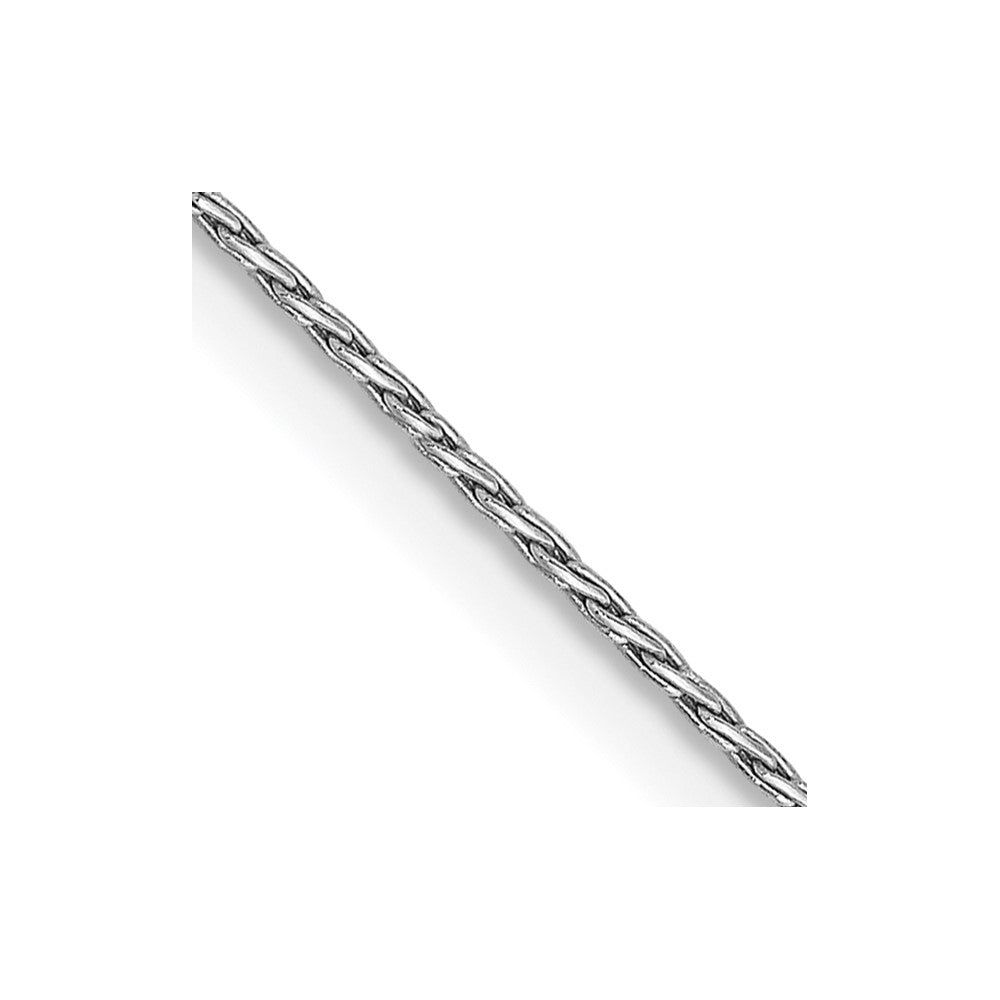 Solid;Polished;14K White gold;Lobster
