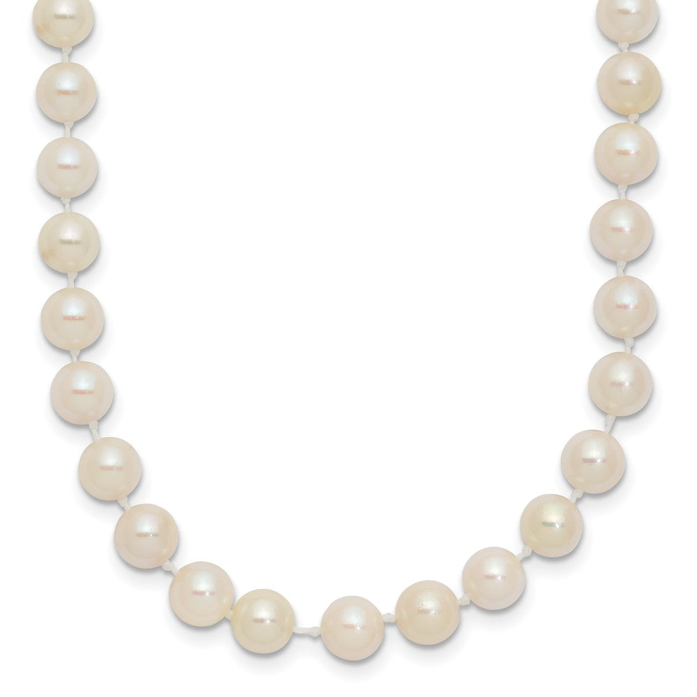 14k Yellow gold;Saltwater pearl;Pearl clasp;Knotted