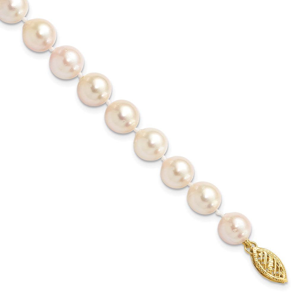 14k Yellow gold;Saltwater pearl