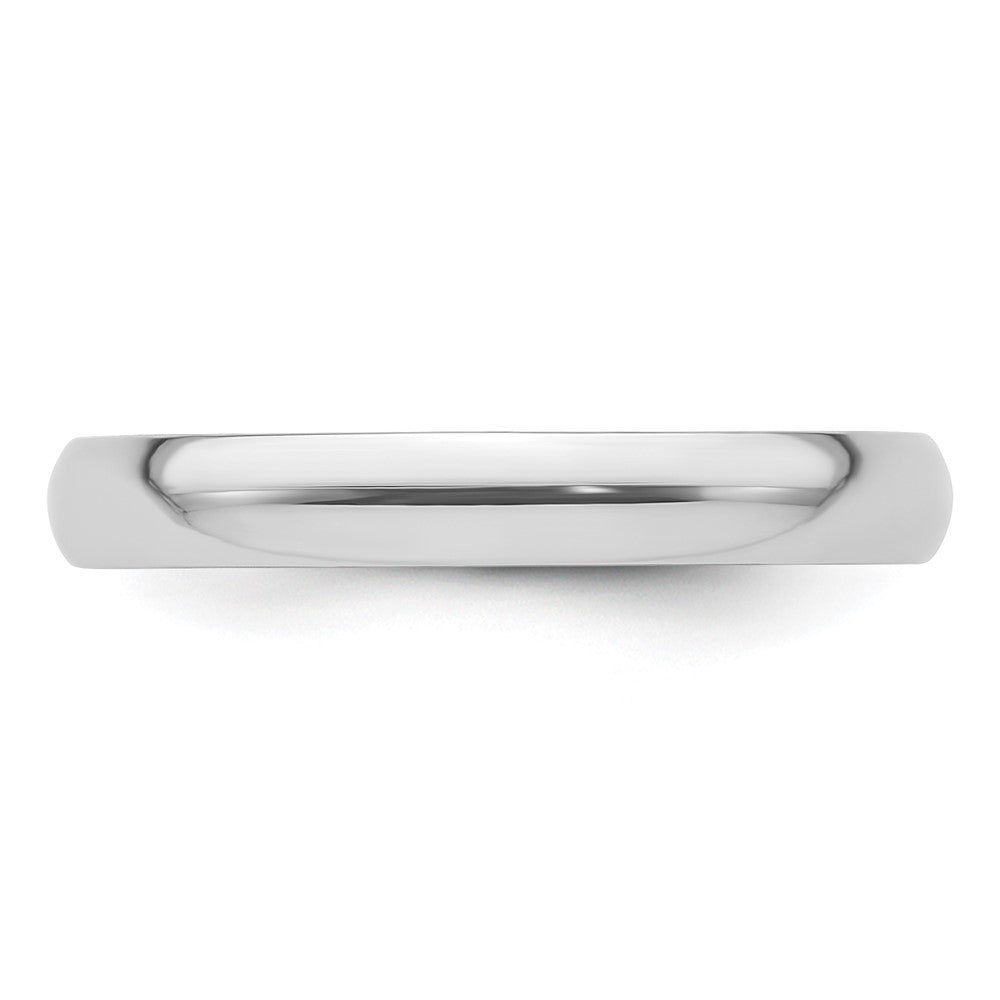 Platinum 3mm Lightweight Comfort-Fit Wedding Band Size 5.5